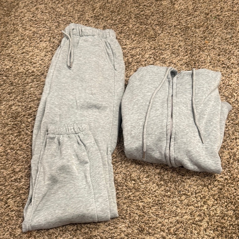 Shein Gray Jacket Cozy Fleece Relaxed Fit